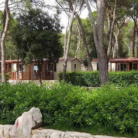 Mobile Homes In Camp Soline At Biograd, With Sand- And Pebble Beach Weißenburg